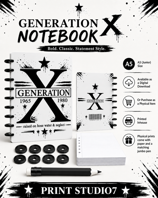X Generation Notebook