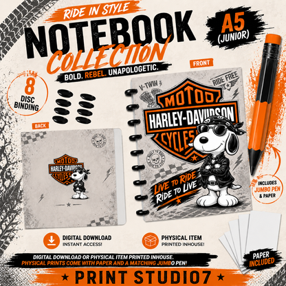 Dog Ride Notebook