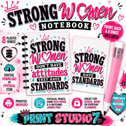 Strong Women Notebook