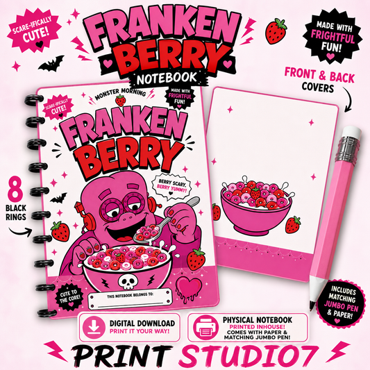 Franken Berry Notebook