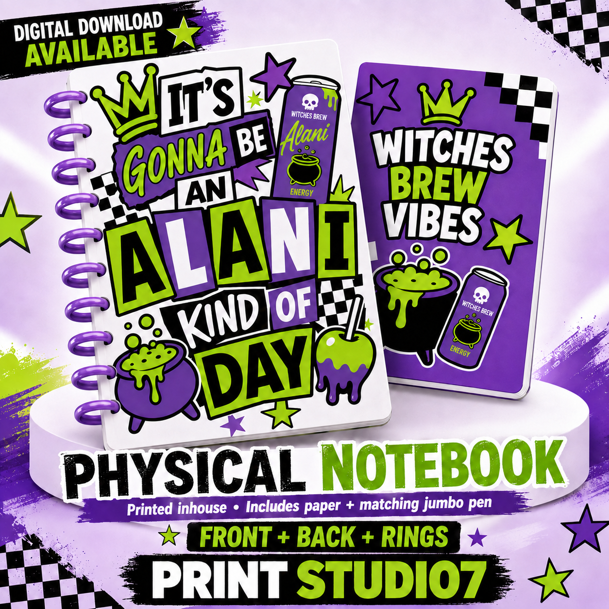 Witch's Brew Notebook