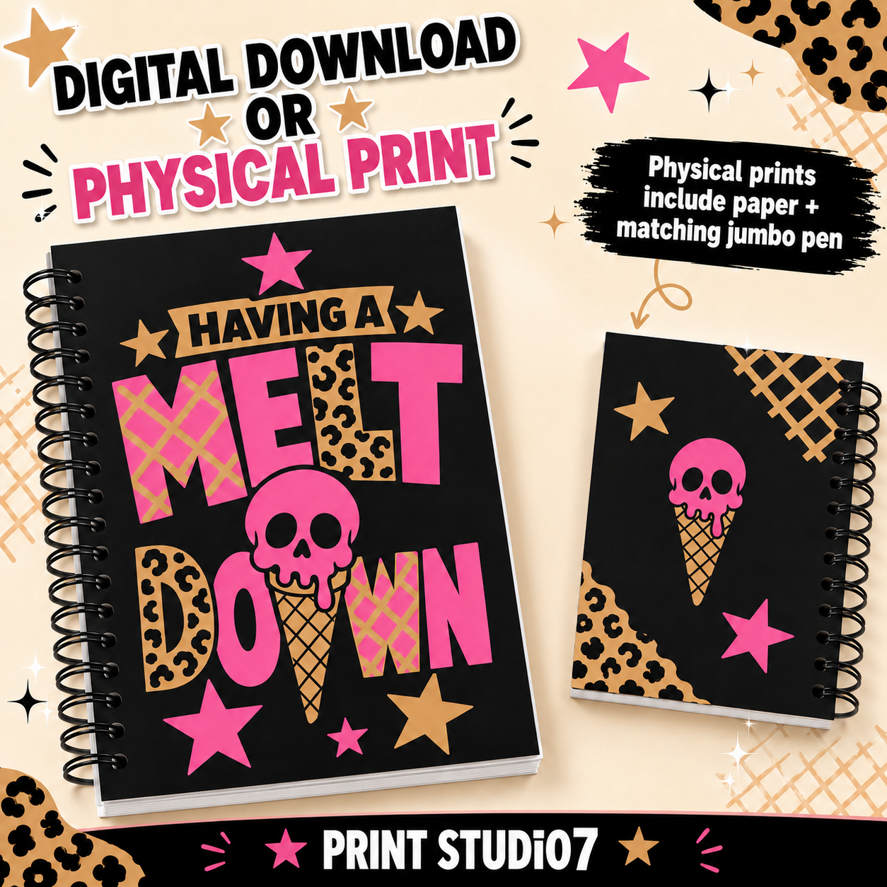 Having A Meltdown (1) Notebook