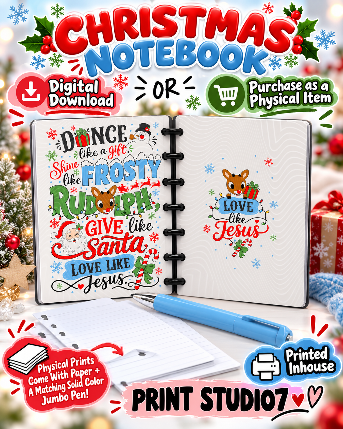 Dance Like Frosty Notebook