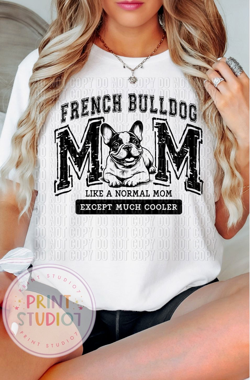 French Bulldog Mom Varsity