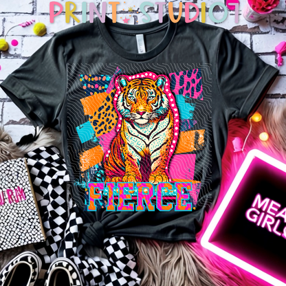 Fierce Tiger Neon Shirt