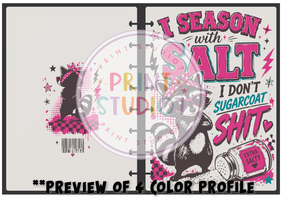 I Season With Salt Notebook