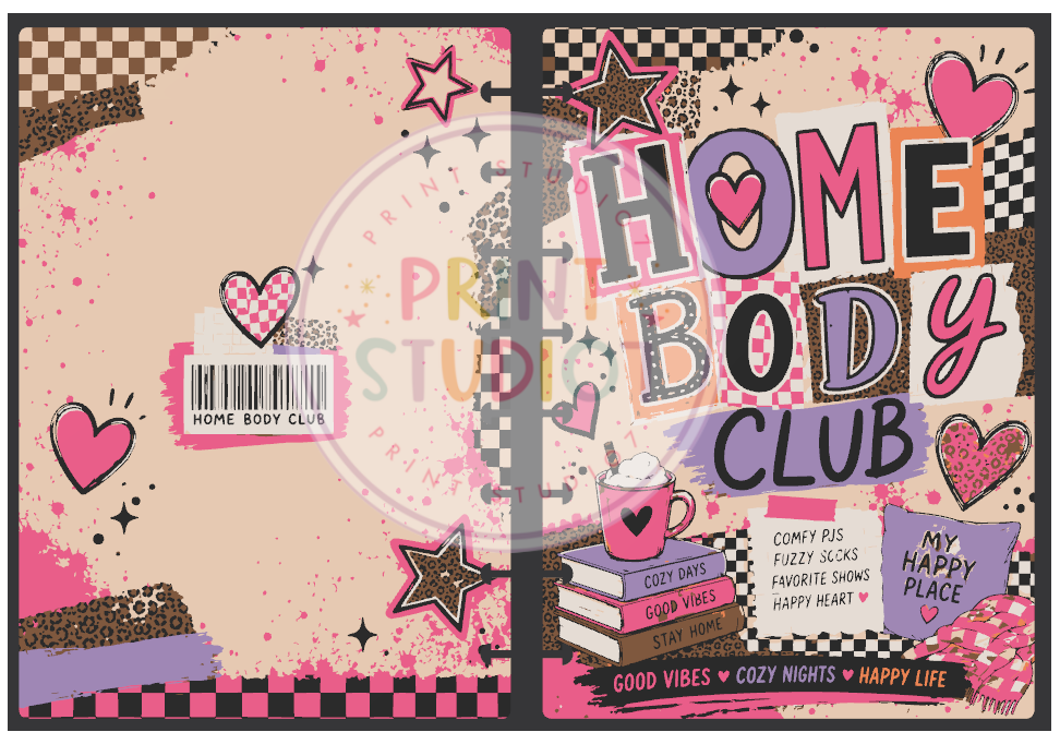 Homebody Club Notebook