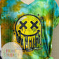 Smiley Drip Dyed
