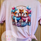 EXCLUSIVE DESIGN KissAbulls Bulldogs Pink T-shirt
