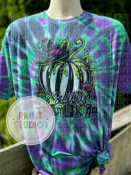 Showtime Pumpkin T-shirt Dyed