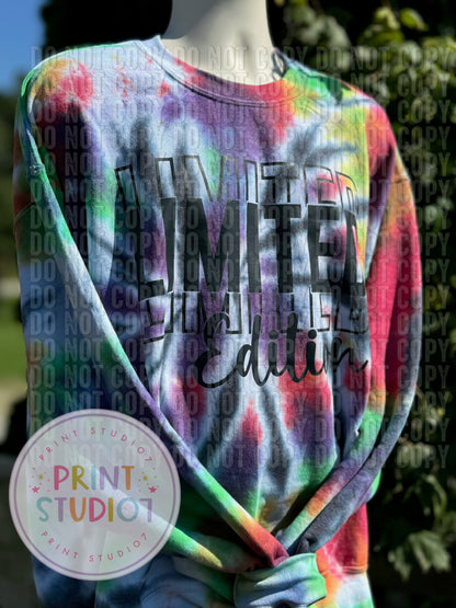 Limited Edition Crewneck Sweatshirt Dyed