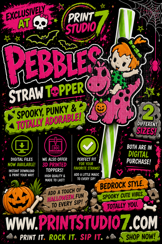 Digital Bedrock's Pebbles & Dino