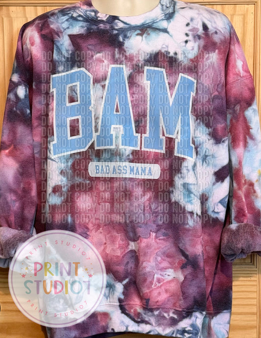 BAM Crewneck Sweatshirt Dyed