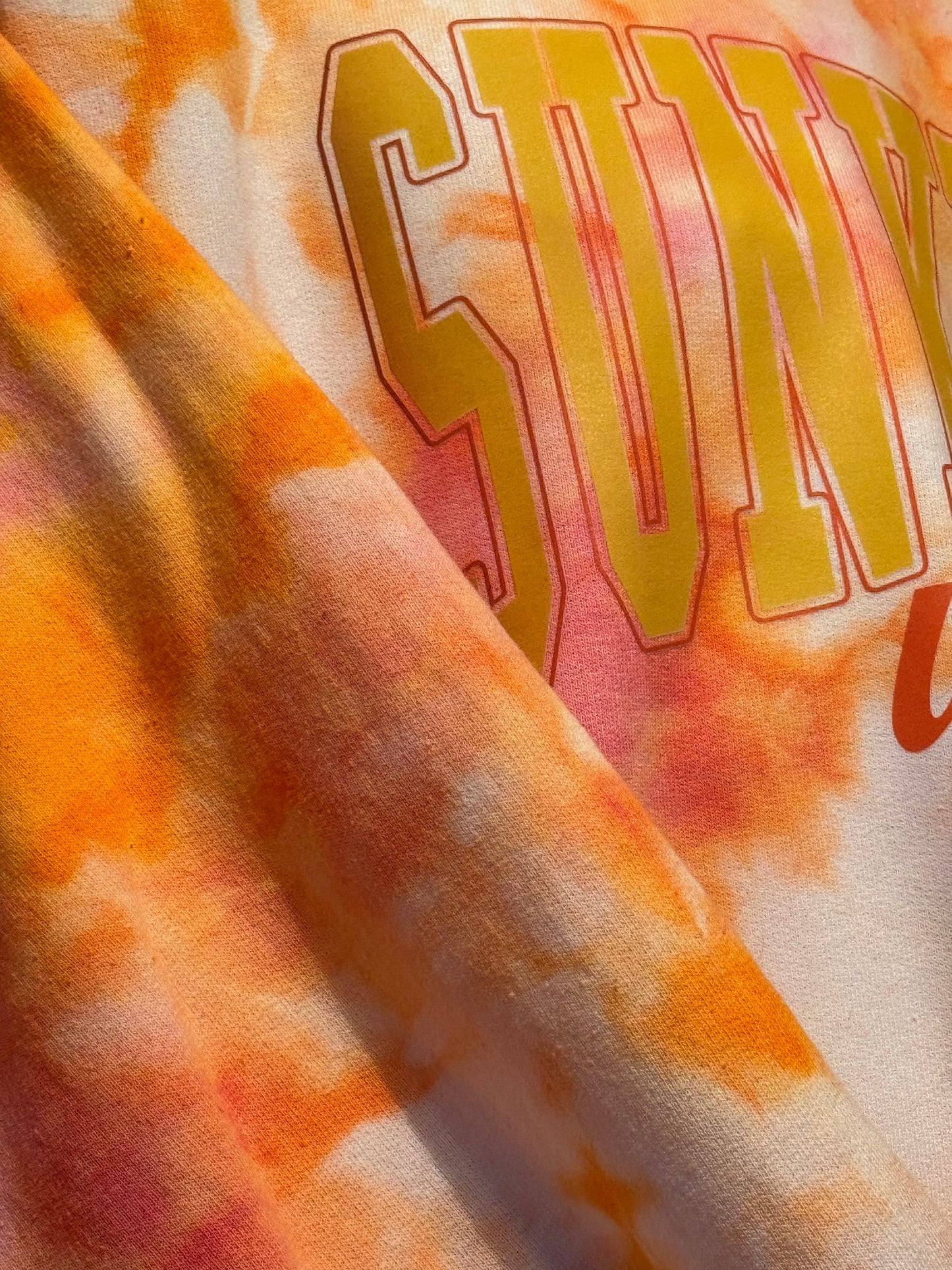 Sunkissed Vibes Crewneck Sweatshirt Dyed