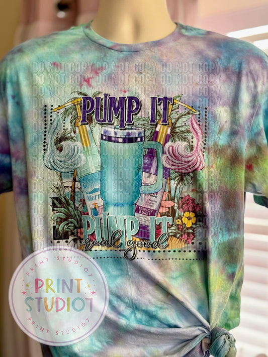 Summer Pump It Dyed