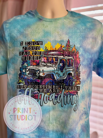 Summer Jesus Has The Wheel Dyed