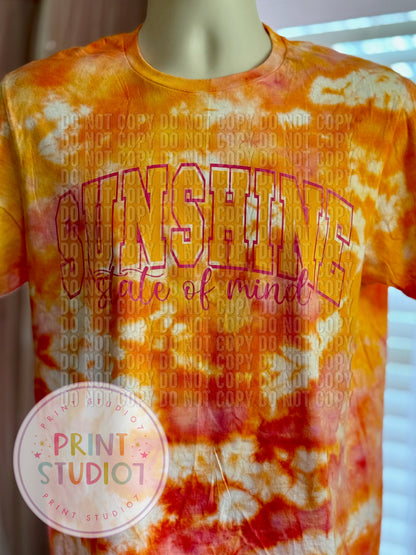 Summer Sunshine State of Mind Dyed