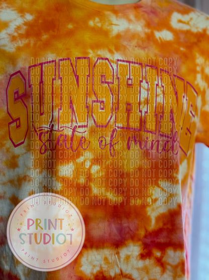Summer Sunshine State of Mind Dyed