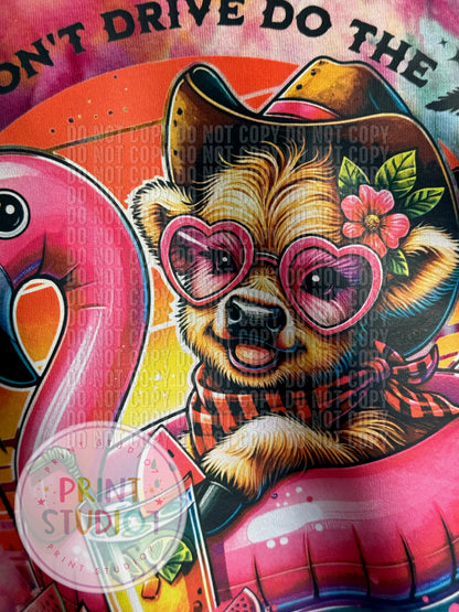 Summer Watermelon Crawl Dyed