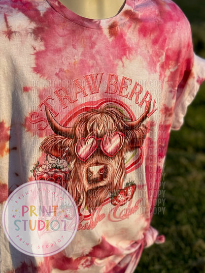 Strawberry Milkshake Club Dyed