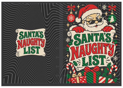 Santa's Naughty List Notebook