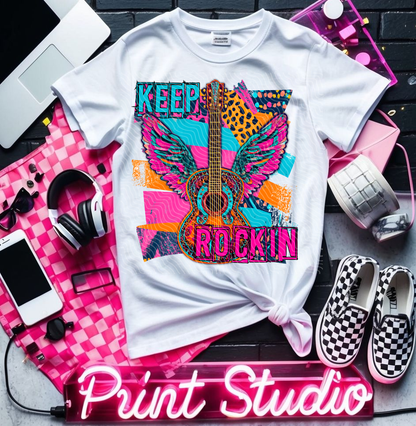 Keep Rockin Neon Shirt