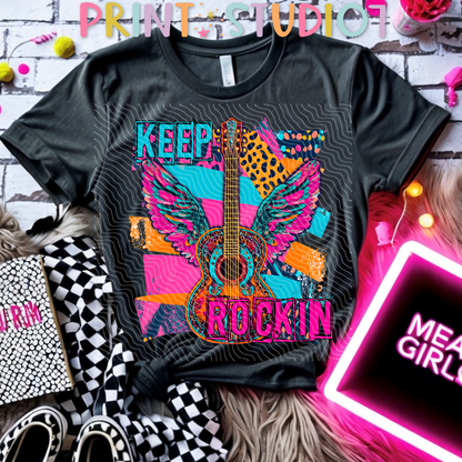 Keep Rockin Neon Shirt