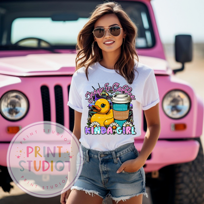 Jeep & Coffee Kind Of Girl