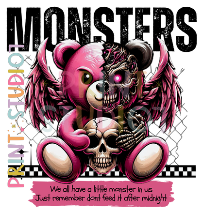 Monster In All Of Us Shirt