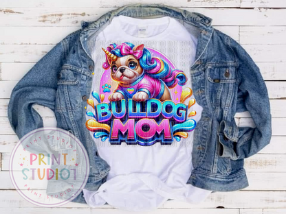Exclusive Bulldog Unicorn Mom 2