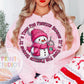 DIGITAL: Freezin Season Pink Snowflake + Sleeves
