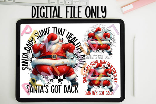 DIGITAL: Santa's Got Back (SET OF ALL3)