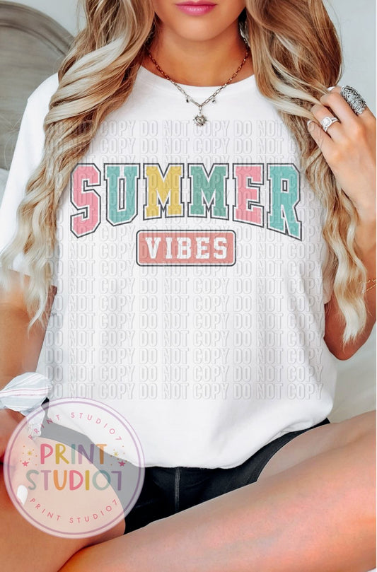 Summer Vibes Flat Block