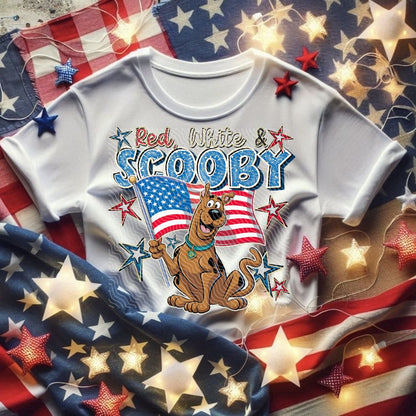 Red White Scoob Shirt