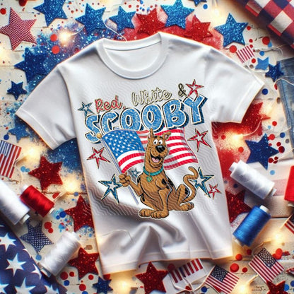 Red White Scoob Shirt