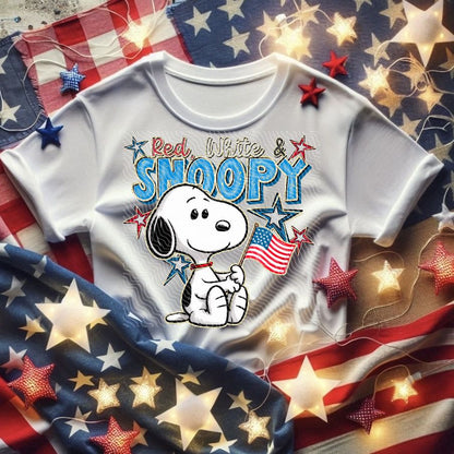 Red White Snoop Shirt