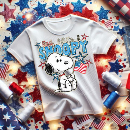 Red White Snoop Shirt