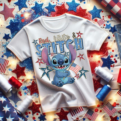 Red White Stitch Shirt