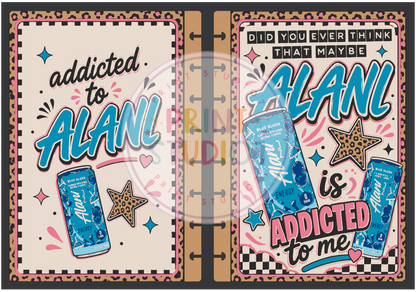 Blue Slush Notebook