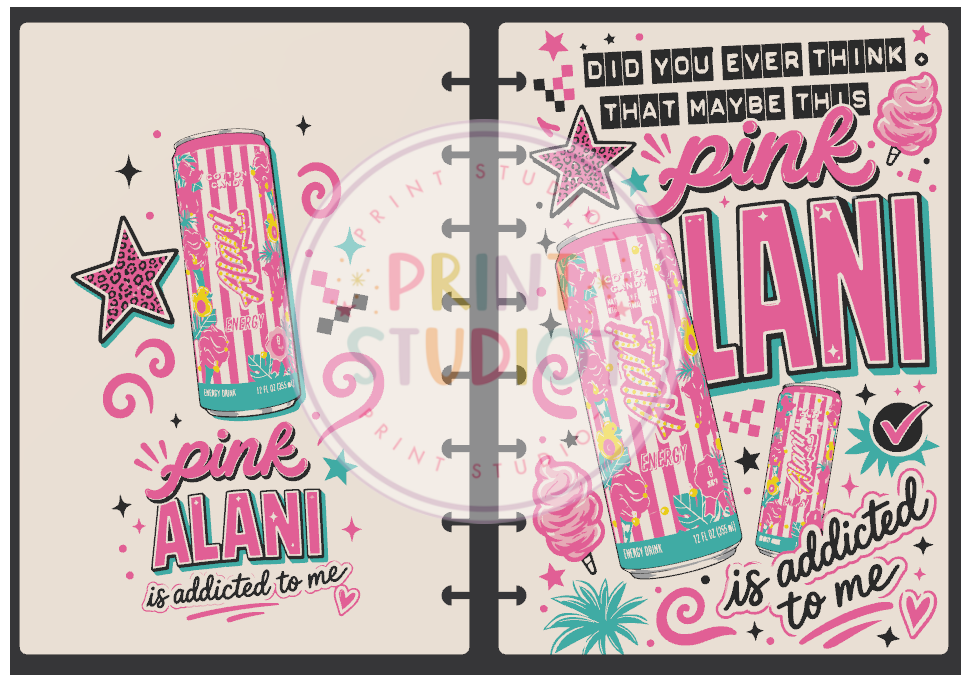 Cotton Candy Notebook