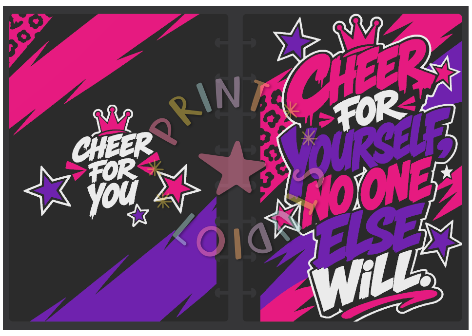 Cheer For YourSelf Notebook