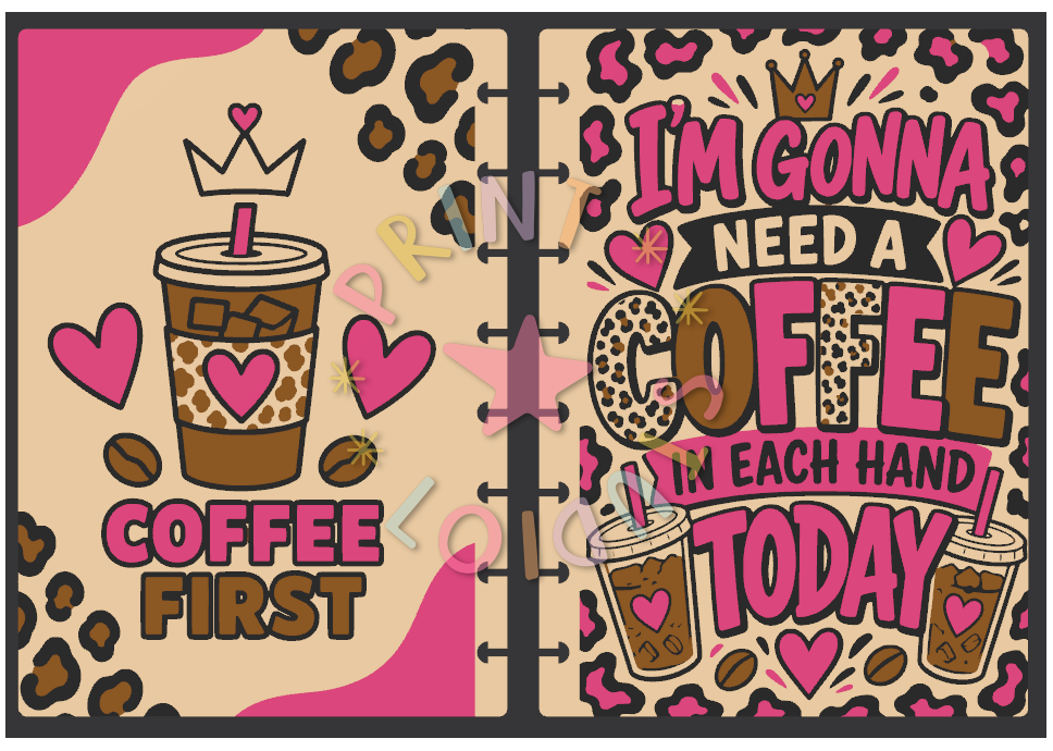 Coffee In Each Hand Notebook