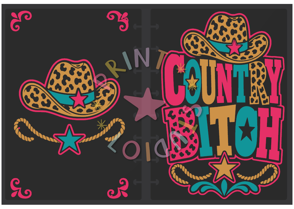 Country Bitch Notebook