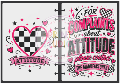 For Complaints Notebook