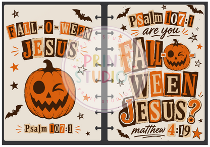 Fall_o_Ween Jesus Notebook