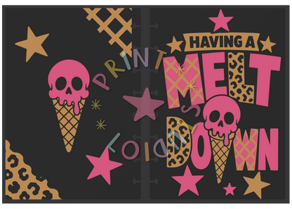 Having A Meltdown (1) Notebook