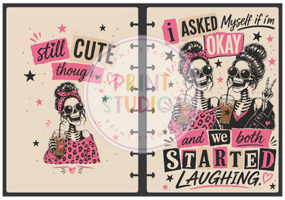 Both Started Laughing Notebook