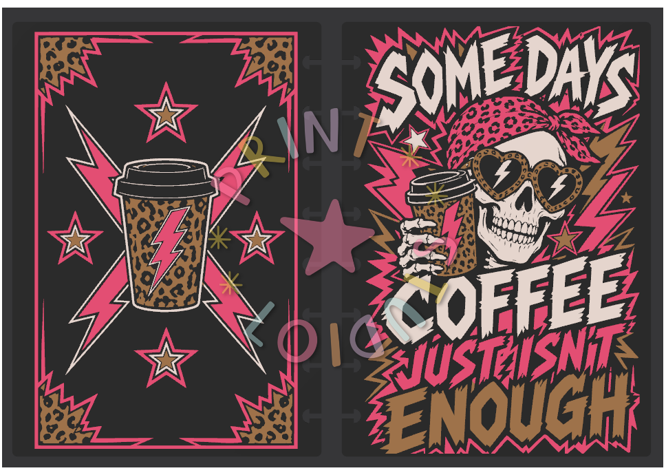 Somedays Coffee Just Isn't Enough Notebook