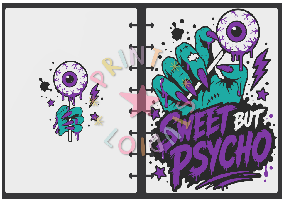 Sweet But Psycho  Notebook