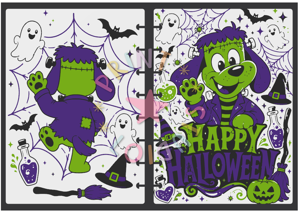 Halloween Pup Notebook